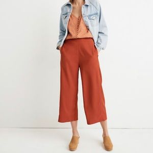 Madewell Huston Pull-On Crop Pants